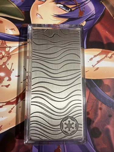 Star War 2023 Niue Beskar Mandalorian 10 oz .999 Fine Silver Antique Finish