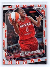 Kelsey Mitchell 2025 Panini Prizm WNBA #35 WNBA Logo Prizms