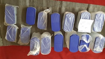 Tupperware  Eidgenosse Plus  Space Maker 7tlg.  Paket Voratsbehälter Orig