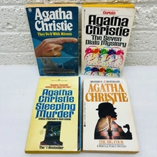Lot 4‼ Agatha Christie PBs Seven Dials Mystery•They Do It With Mirrors•Big Four+