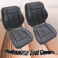 For 2006-2010 Infiniti M35 Driver / Passenger Bottom & Top Leather Seat Cover