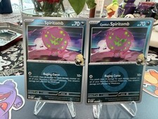 Pokemon Cynthia's Spiritomb #133/217 English Ascended Heroes PokeBall Rev Holo