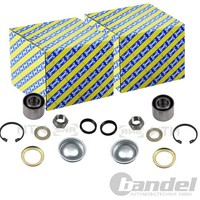 2X SNR RADLAGER-SATZ Hinten Passend FÜR CitroËN AX Saxo Visa Xsara ZX Dacia