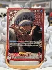 Trafalgar Law - OP14-001 (Alternate Art) - The Azure Sea's Seven (OP14)