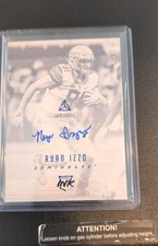 2018 Panini Luminance - Rookie Ink Ryan Izzo #RI-RYI Blue /75 (AU, RC)
