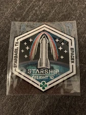 Authentic SpaceX Starship Flight 10 Mission Patch 