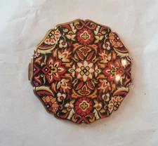 Vintage Stratton England  Pressed Powder Compact Appears Unused No Puff