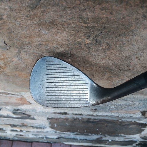 RH Titleist Vokey Raw Finish SM7 Sand or Lob Wedge 58° Steel Shaft 58-14 K Grind - Picture 2 of 5