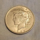 1922 Peace Dollar Silver $1 Coin 0.9 Fineness