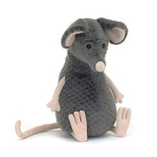 LACHLAN SAD RAT Plush Soft Stuffed Toy - Auth...