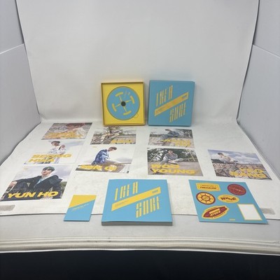 Ateez Treasure Ep.3: One to All K-Pop Wave Ver. Box Set CD Photo Book. Read