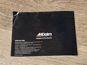 Airwolf Instruction Manual Booklet Only Nintendo Nes Authentic