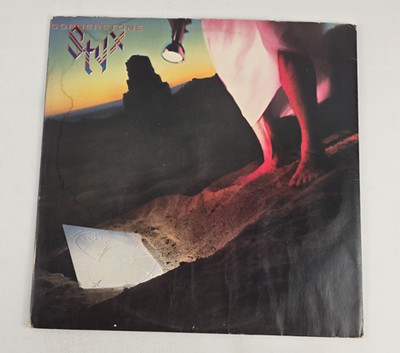 STYX - Cornerstone - 12'' Vinyl LP Record Album 33rpm 1979 VTG Gatefold