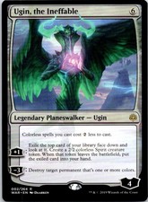 Ugin the Ineffable Normal R War of the Spark 2 NM