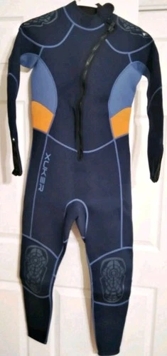 XUKER Wetsuit Men Women 3mm, Neoprene Wet Suits Front Zip size Medium