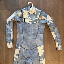 Billabong Surf Capsule Full Long Sleeves 3/2 mm Wetsuit Womens Size 2/XS  blue  