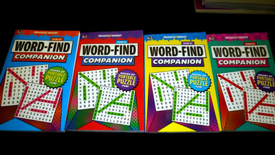 Set of 4 Kappa Word-Find Companion Books-Volumes 365 thru 368-Brand New!
