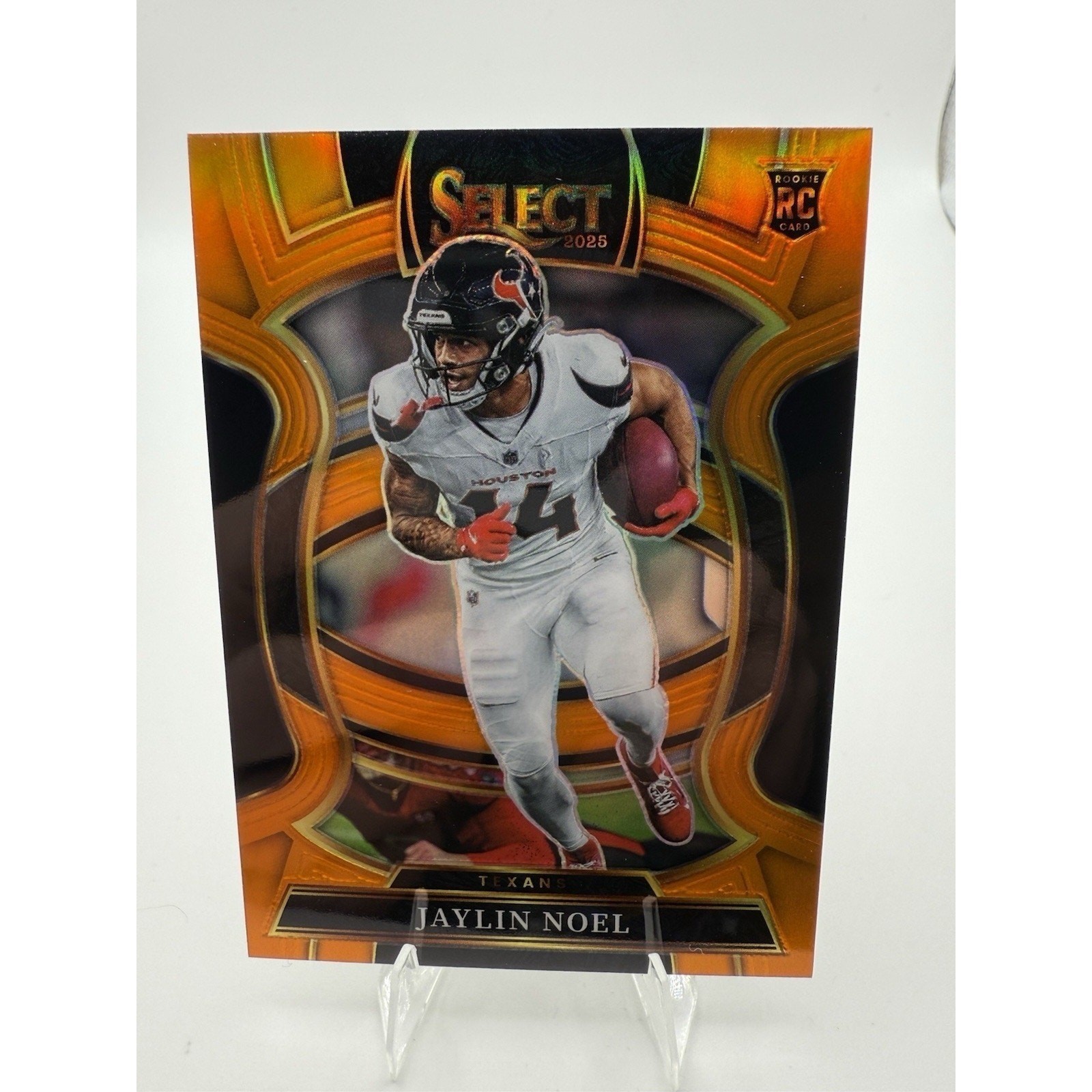 Panini Select Jaylin Noel #36 Prizm Orange Rookie Houston Texans /49 2025