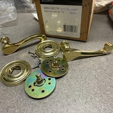 Baldwin 5445V.003.FD SET OF 2 112 Polished Brass