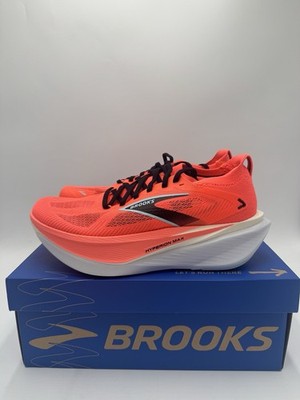Brooks Men's Hyperion Max 3 Running Shoes Fiery Coral Size 14 New No Lid