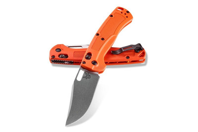 Benchmade Hunt Taggedout Folding Knife 3.5'' Drop Point Blade Grivory - 15535