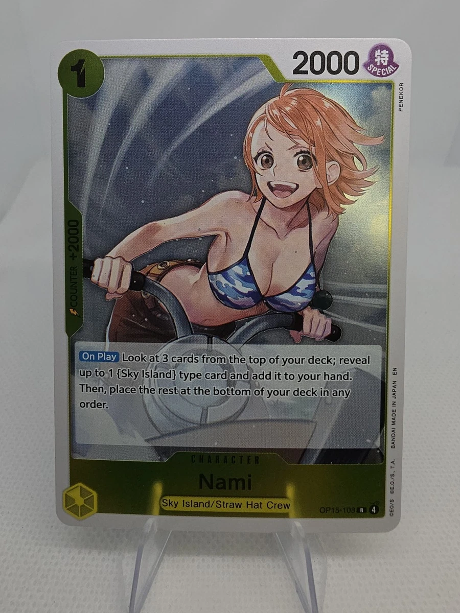 Nami OP15-108 Adventure on Kami's Island for sale | eBay