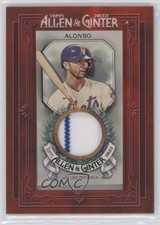 2022 Topps Allen & Ginter Mini Framed Relics Pete Alonso #MFR-PA qf6