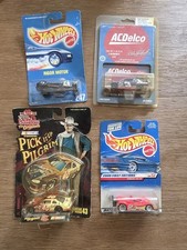 Lot of 4 Vintage Matchbox AC Delco Racing Nascar Cars in Box Dale Earnhardt