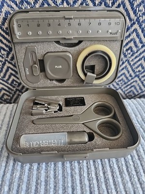 Vintage (1980's) Team-Demi Plus Travel Stationery Tool Kit Near Complete w/Case 