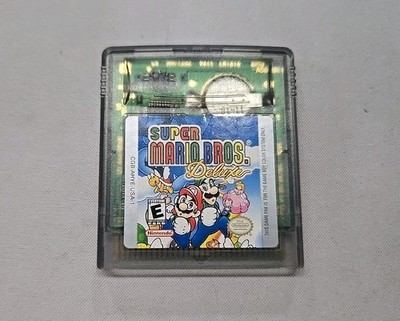 Super Mario Bros. Deluxe Game Boy Color GBC Authentic Saves
