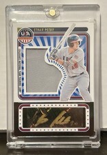 2024 Panini USA Baseball Stars & Stripes Ethan Petry Jersey Auto Gold Ink # /50