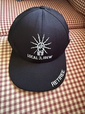 IBEW NYC International Brotherhood Of Electrical Workers Local 3 Hat Made In USA