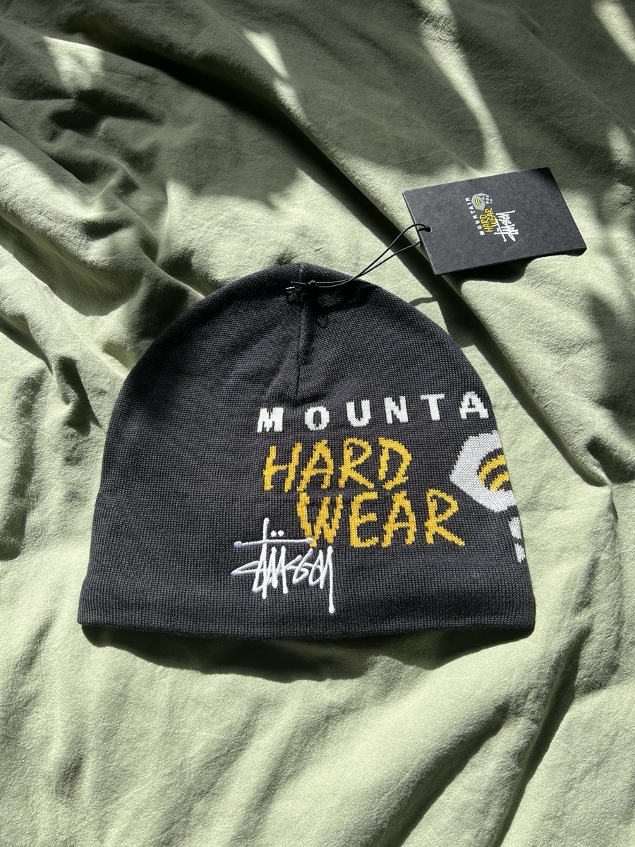 Stussy X Mountain Hardwear Caelum Dome Beanie Black | eBay UK