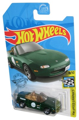 2019 Hot Wheels #184 HW Speed Graphics 4/10 '91 MAZDA MX-5 MIATA