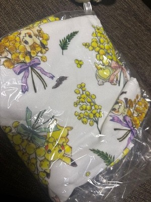 Pokemon Face Towel MIMOSA e POKÉMON Unused Characers  (up to 80 characters)