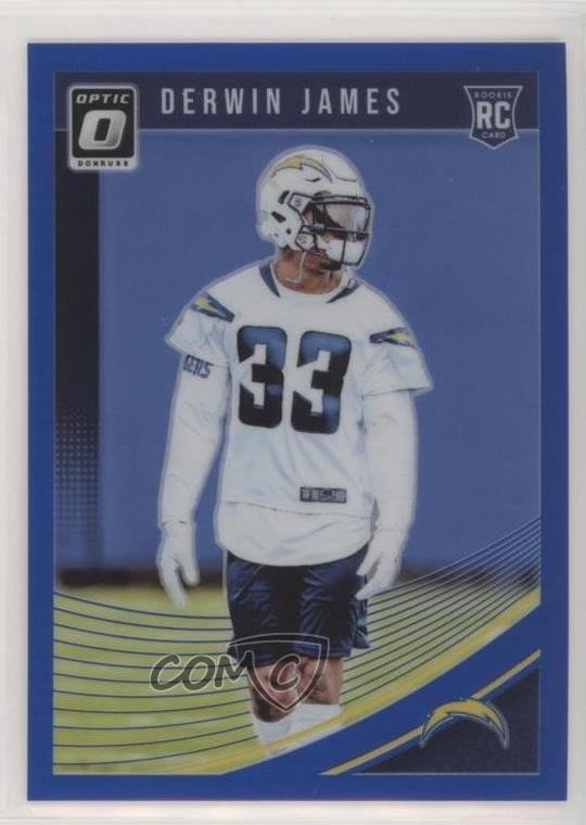 2018 Donruss Optic Rookies Blue Prizm 126/149 Derwin James #108 7zf