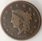 1836-P Large Cent — photo from another recent sale