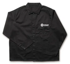 Hobart Welding Jacket, Flame-Retardant Cotton, Black, XX-Large, Model# 770568
