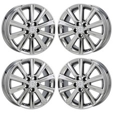 17 Toyota Camry Pvd Bright Chrome-c Wheels Rims Factory Oem 69603 2012-2018