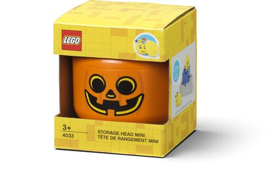 #ad LEGO Mini Stackable Storage Head Pumpkin New Toy Brick $13.49