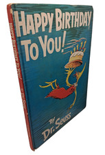 vintage DR SEUSS HAPPY BIRTHDAY TO YOU! Random House 1959 Softcover  SC