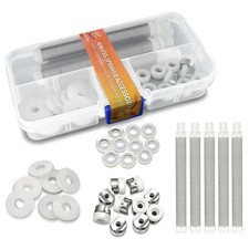 Airless Paint Sprayer Gaskets Seal Tip Nylon Flat Spacers White