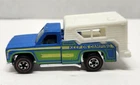 VINTAGE HOT WHEELS REDLINE BLUE BACKWOODS BOMB TRUCK W/ CAMPER KEEP ON CAMPING