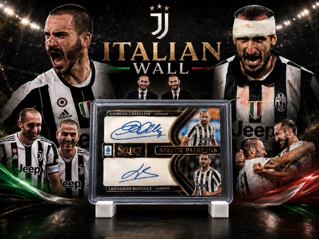 2025-26 Select Serie A Dual Auto Giorgio Chiellini & Leonardo Bonucci Black 1/1
