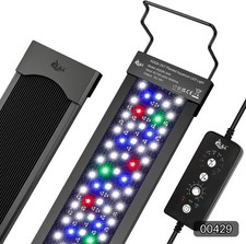 LED Aquarium Light AQQA Full Spectrum 24/7 Mode 24-32 in R038