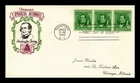 US COVER WASHINGTON IRVING FAMOUS AMERICANS FDC SCOTT 859 TORKEL GUNDEL
