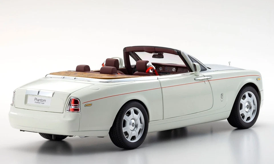 Kyosho 1:18 Rolls Royce Phantom купе с откидной головкой (английский белый) KS08871EW2 - Изображение 3 из 4