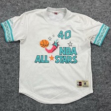 Shawn Kemp Jersey Mens Medium Basketball NBA All Stars Game Mitchell & Ness