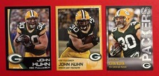 GREEN BAY PACKERS JOHN KUHN NFL Football Regional Police Card Lot of 3