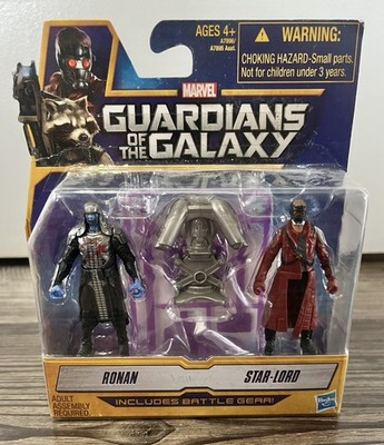 NIB Guardians Of Galaxy 2PK Star-Lord & Ronan 2.5  Mini Action Figures Marvel